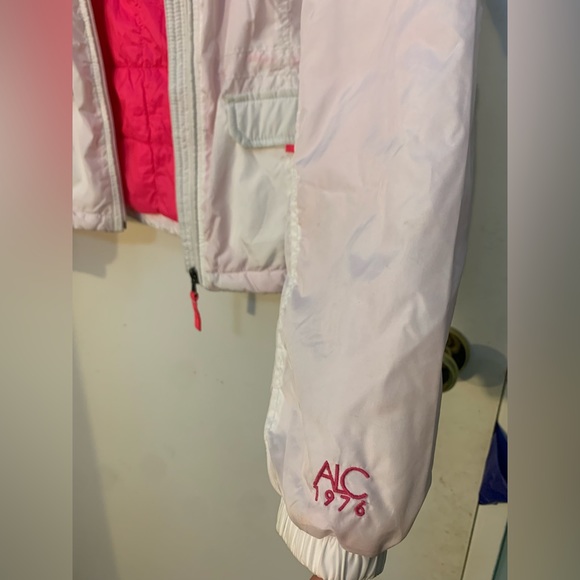 Alcott White Jacket with Pink Interior - Picture 10 of 15